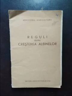 Ministerul Agriculturii - Reguli pentru Cresterea Albinelor