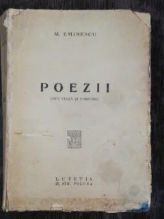 POEZII (DIN VIATA SI POSTUME) -MIHAI EMINESCU
