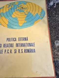 Politica externa si relatiile internationale ale P.C.R. si R.S.Romania  mapa cu diapozitive