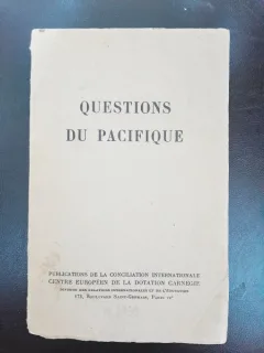 Questions du Pacifique - M. Andre Tibal