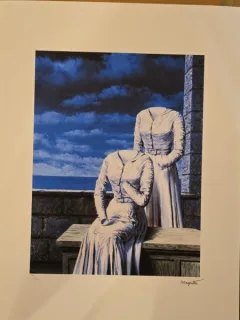 Rene Magritte - Les Cornes du Desir / The Thorns of Desire, litografie originala