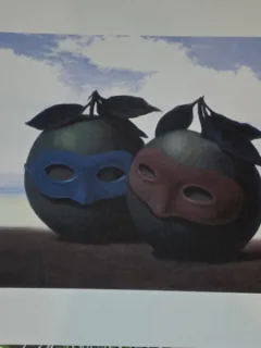Rene Magritte - The Hesitation Waltz, litografie originala