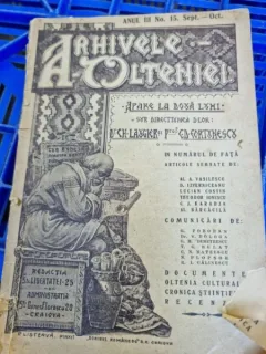 Revista Arhivele Olteniei nr.15/1924