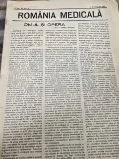 Revista Romania Medicala nr.4/1934