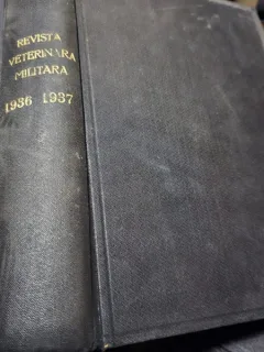 Revista veterinara militara anul 1936 si 1937