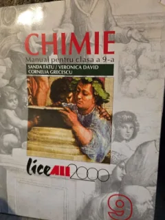 Sanda Fatu, Veronica David, Cornelia Grecescu - Chimie Manual pentru clasa a 9-a