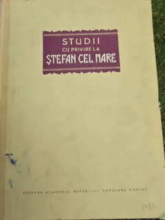 Studii cu privire la Stefan cel Mare