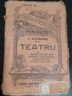 Teatru - V. Alecsandri vol.II
