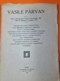 Vasile Parvan, in memoriam