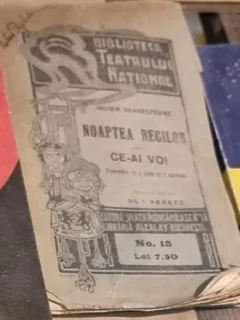 William Shakespeare - Noaptea Regilor sau Ce-ai Voi