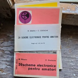 20 SCHEME ELECTRONICE PENTRU AMATORI - M. BASOIU  2 VOLUME
