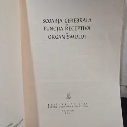 Scoarța cerebrală și funcția receptivă a organismului - A. T. Pșonic
