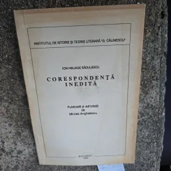 Corespondență inedită - Ion Heliade Rădulescu publicată de Mircea Anghelescu