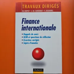 Finance internationale - M. Dupuy, J.-M. Cardebat, Y. Jegourel