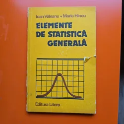 Elemente de statistică generală - Ioan Văleanu & Maria Hlncu