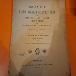 Biografiile marilor dragomani (interpreți) greci din Imperiul Otoman - Epaminonda I. Stamatiadis