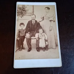 Fotografie Cabinet Familie cu Copii - Alb/Negru