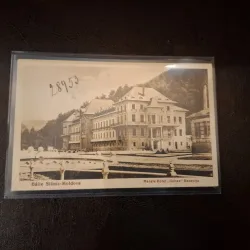 Carte postala baile Slanic-Moldova marele hotel Gehan Racovita - (necirculata)