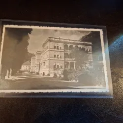 Carte postala , Baile Herculane , alb negru  - (circulata)