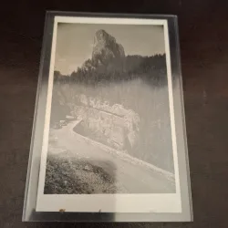 Carte postala alb negru , Cheile Bicazului - Necirculata