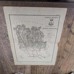 Harta Județului Prahova 1894 - Nicolae Mihăilescu