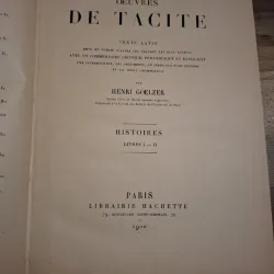 Oeuvres de Tacite - Henri Goelzer