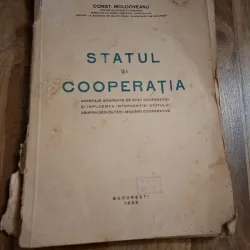 Statul și Cooperatia - Const. Moldoveanu