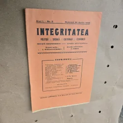 Integritatea - nr 2, 24 aprilie 1932
