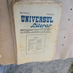 Universul literar -  nr 31, 12 septembrie 1920