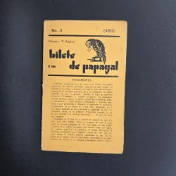 Bilete de papagal Nr.3(480) - T. Arghezi