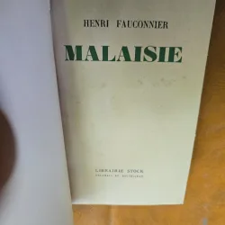 Malaisie - Henri Fauconnier