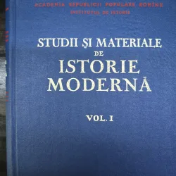 Studii și materiale de istorie modernă - Institutul de Istorie Academia Republicii Populare Romine