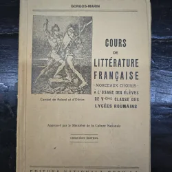 Cours de littérature française - Gorgos-Marin