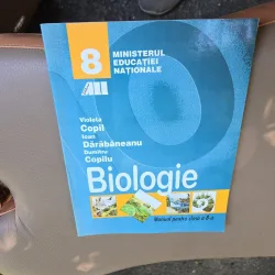 Biologie, manual pentru clasa a 8-a- Violeta Copil, Ioan Dărăbăneanu, Dumitru Copilu