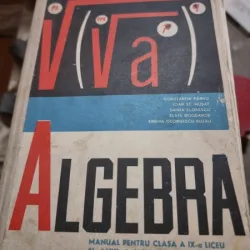 ALGEBRA - CONSTANTIN PARVU