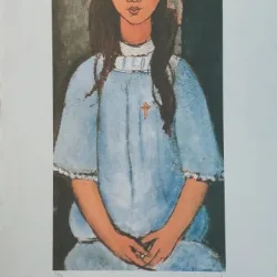 Amedeo Modigliani - Alice, litografie originala