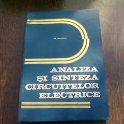 ANALIZA SI SINTEZA CIRCUITELOR ELECTRICE - AD. MATEESCU