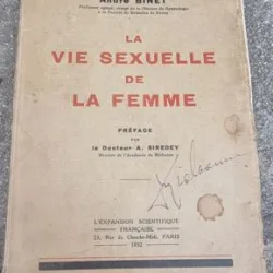 Andre Binet - La vie Sexuelle de la Femme