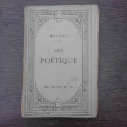 Art poetique - Boileau  (carte in limba franceza)