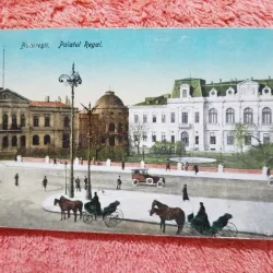 arte postala, Bucuresti Palatul Regal, 1929