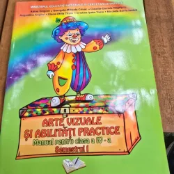 Arte vizuale si abilitati practice Manual clasa a IV-a Semestrul I