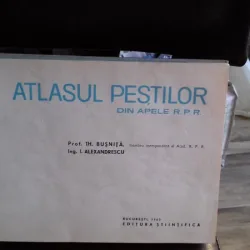 ATLASUL PESTILOR DIN APELE R.P.R. -  TH. BUSNITA