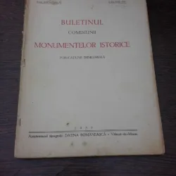 Buletinul Comisiunii Monumentelor istorice, aprilie iunie 1937