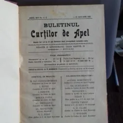 BULETINUL CURTILOR DE APEL, 1937