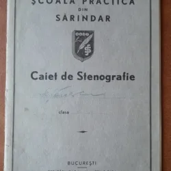Caiet de stenografie, Serbanescu