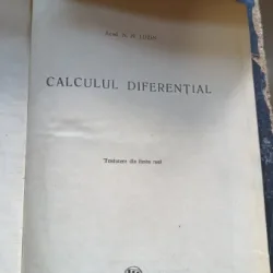 CALCULUL DIFERENTIAL - N.N. LUZIN