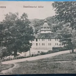 Carte postala, Baile Govora, Stabilimentul Bailor, 1927