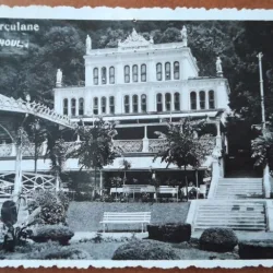 Carte postala, Baile Herculane, Cazinoul, perioada interbelica