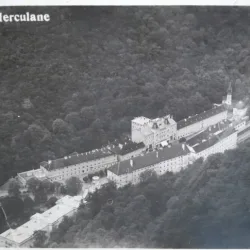 Carte postala, Baile Herculane, vedere generala, 1943