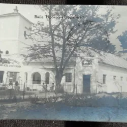 Carte postala, Baile Lipova, perioada interbelica